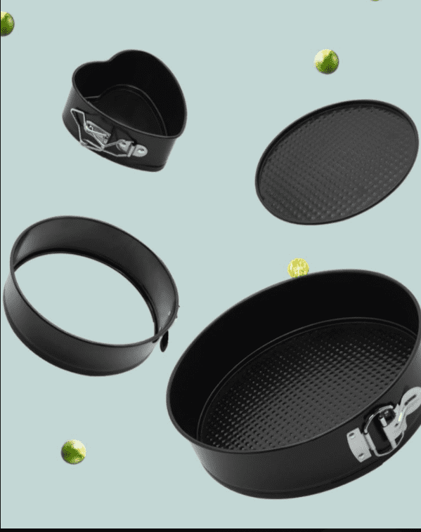 Set of 4 Springfoam Round Cake Tin.